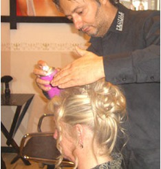 Hochsteckfrisur, Bild 1