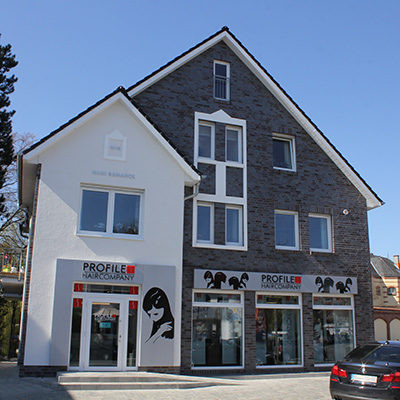 Haupteingang Profile Haircompany